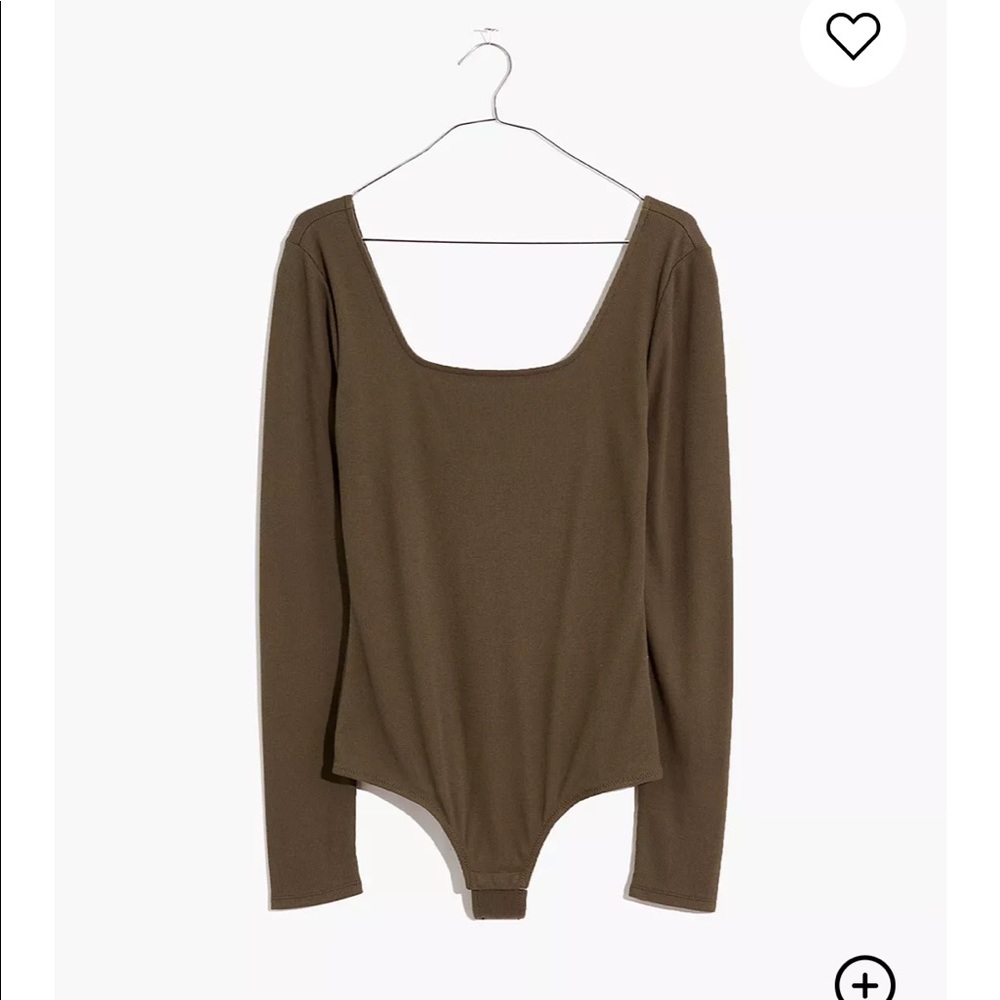 Square neck bodysuit